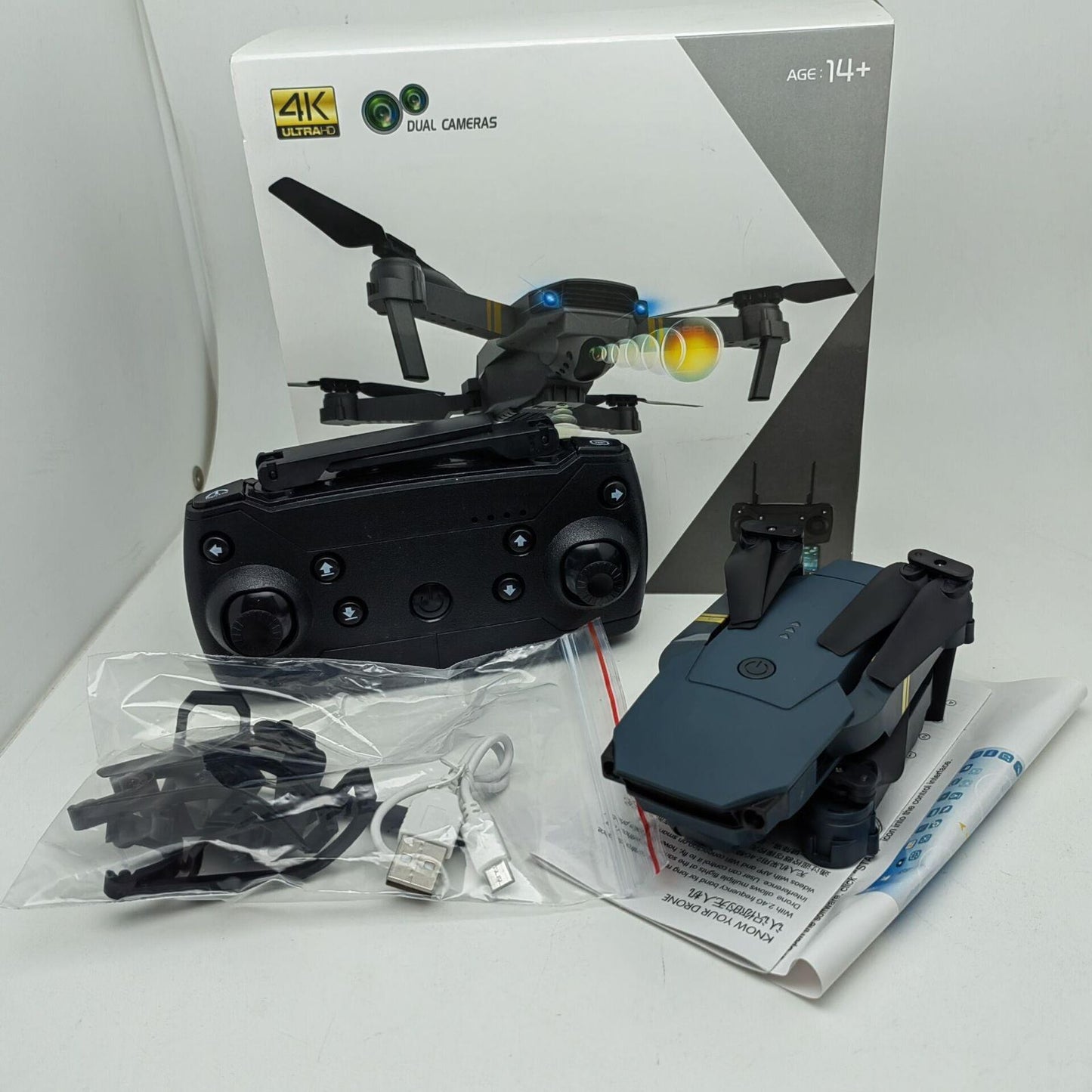 Dron 998 Pro Cámara Dual 4K WiFi 2.4GHz