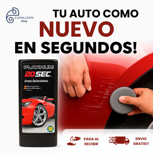 Cera Pulidora Platinum – Repara y Protege | Logra un Brillo Profesional en Segundos sin Gastar de Más
