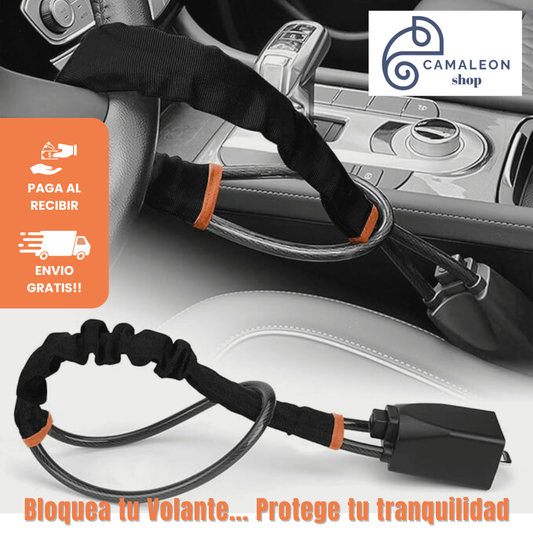 Cerradura de Volante al Cinturón - Protege tu Auto