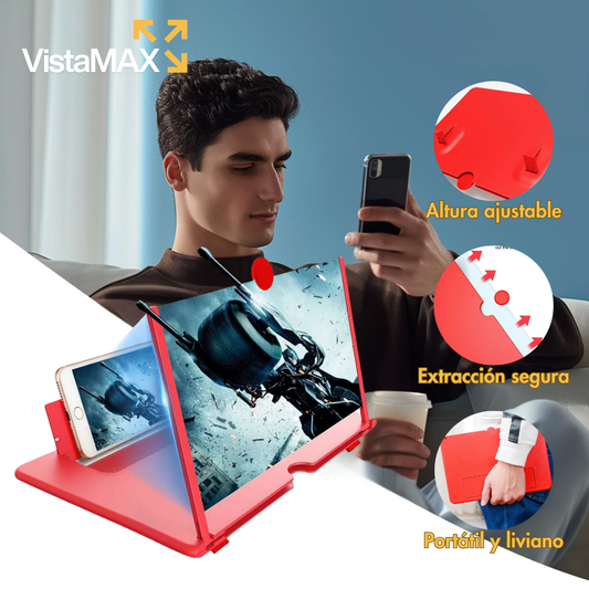 Amplificador VistaMax – Pantallas Más Grandes al Momento