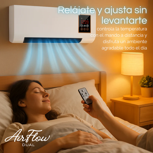 AirFlow Dual – Control de Frío y Calor en Espacios Pequeños