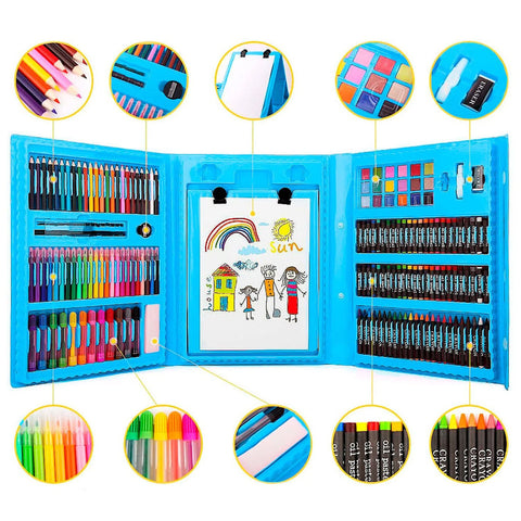 Set de Arte 208 Piezas con Atril