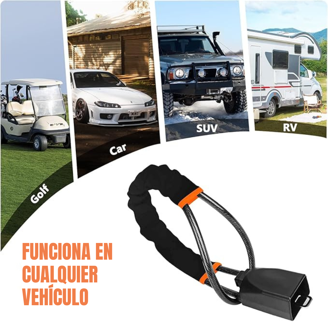Cerradura de Volante al Cinturón - Protege tu Auto