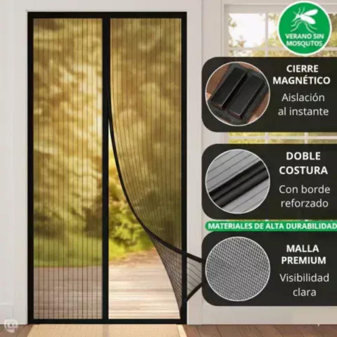 Malla Magnética Anti Mosquitos AirFlow – Aire Fresco y Hogar Sin Picaduras