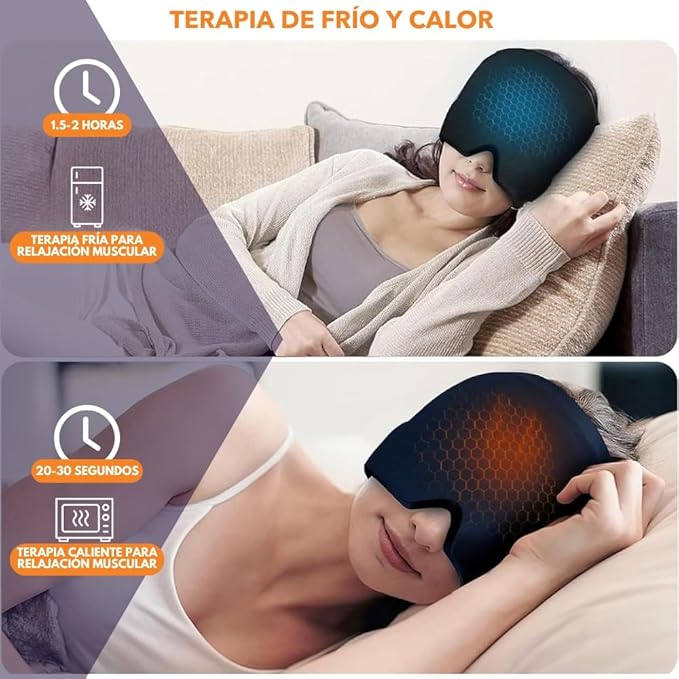 MindRelief – Gorro Terapéutico Frío & Calor