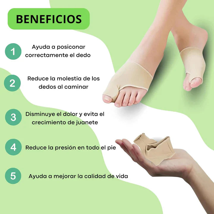 StepFree – Corrector de Juanetes con Gel Interno (1 par)