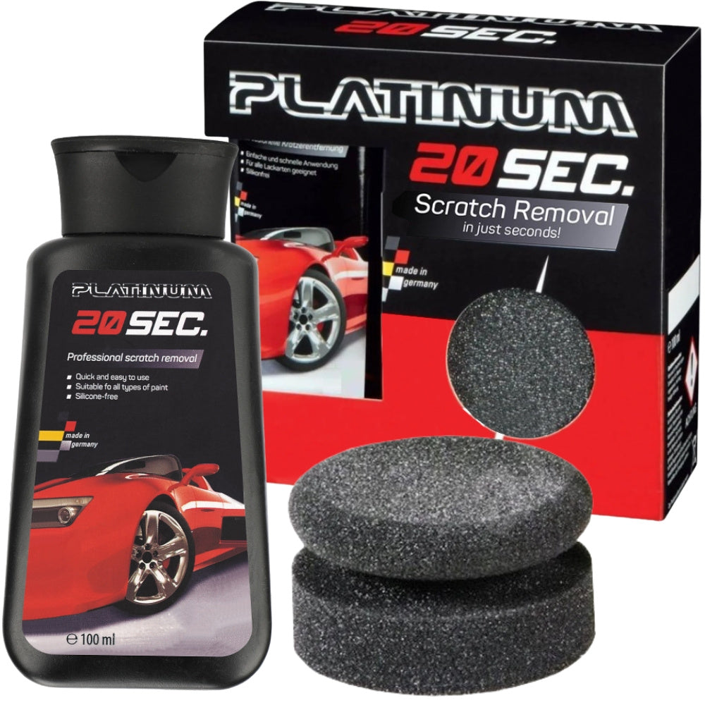 Cera Pulidora Platinum – Repara y Protege | Logra un Brillo Profesional en Segundos sin Gastar de Más