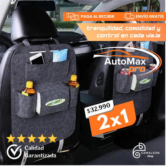 Organizador AutoMax Pro - Auto Impecable Cada Viaje