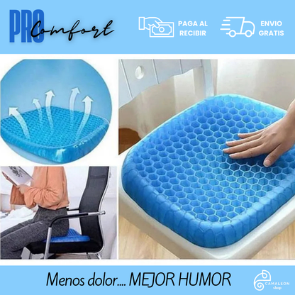Cojín de Gel ProComfort – Soporte y Alivio Lumbar