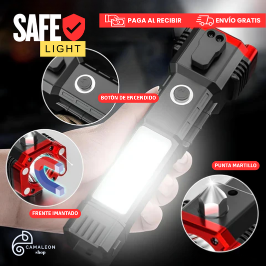 SafeLight 4 en 1 – Seguridad para Viajes y Emergencias