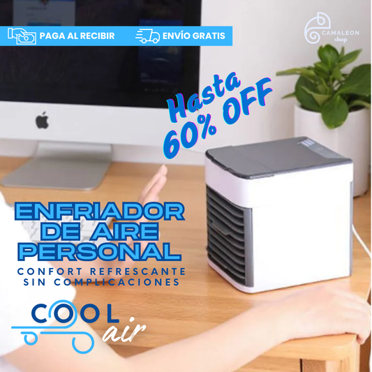 CoolAir Personal – Confort Refrescante sin Complicaciones