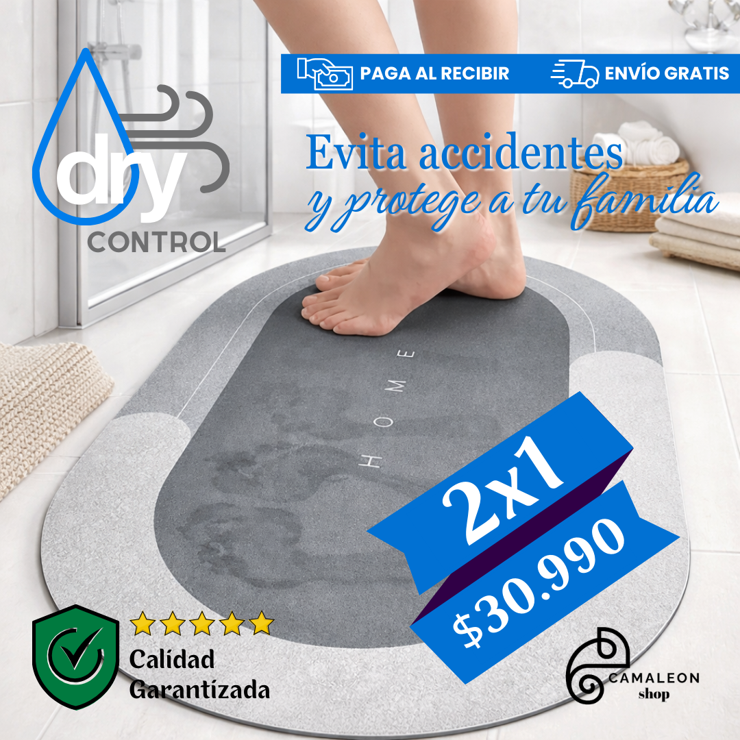 DryControl - Alfombra Antideslizante Secado Rápido