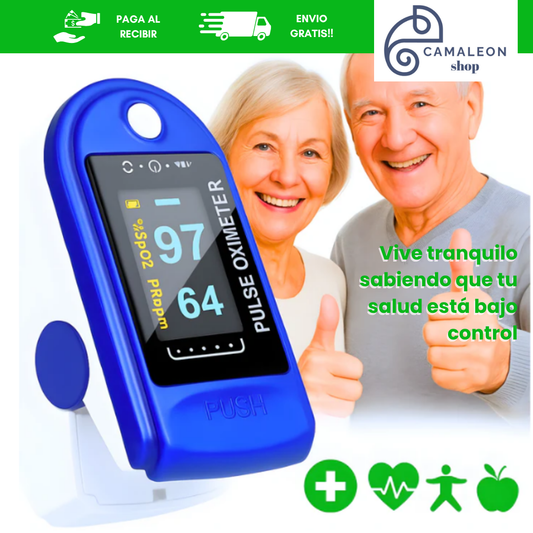 Oxímetro VitalCheck - Vive tranquilo sabiendo que tu salud está bajo control