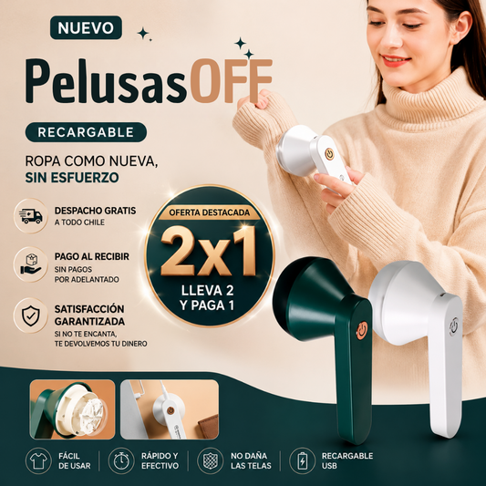 Removedor Pelusa Recargable Usb