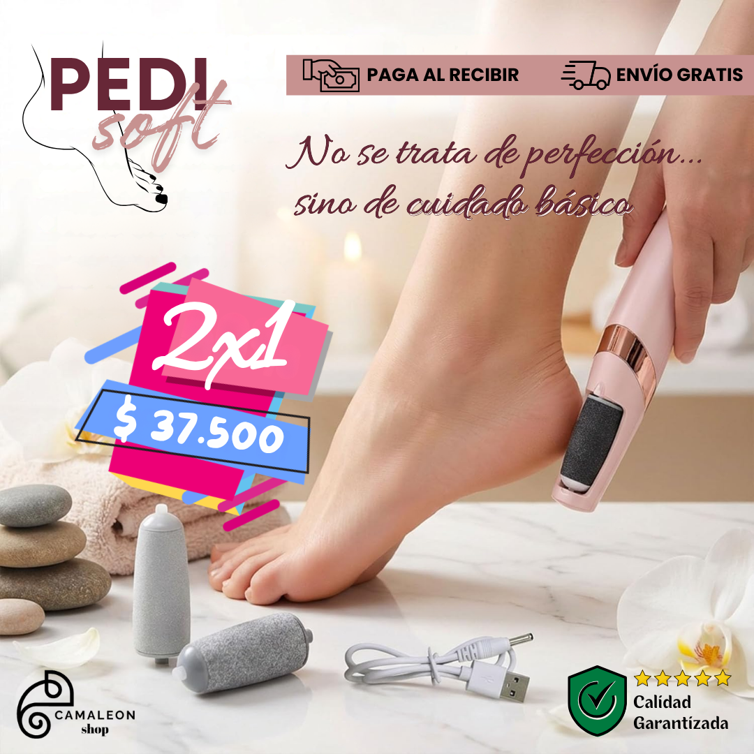 PediSoft - Suavidad visible en minutos