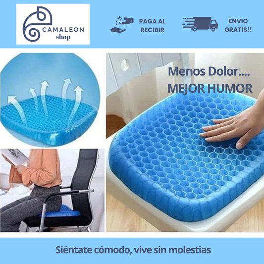 Cojín de Gel ProComfort – Soporte y Alivio Lumbar
