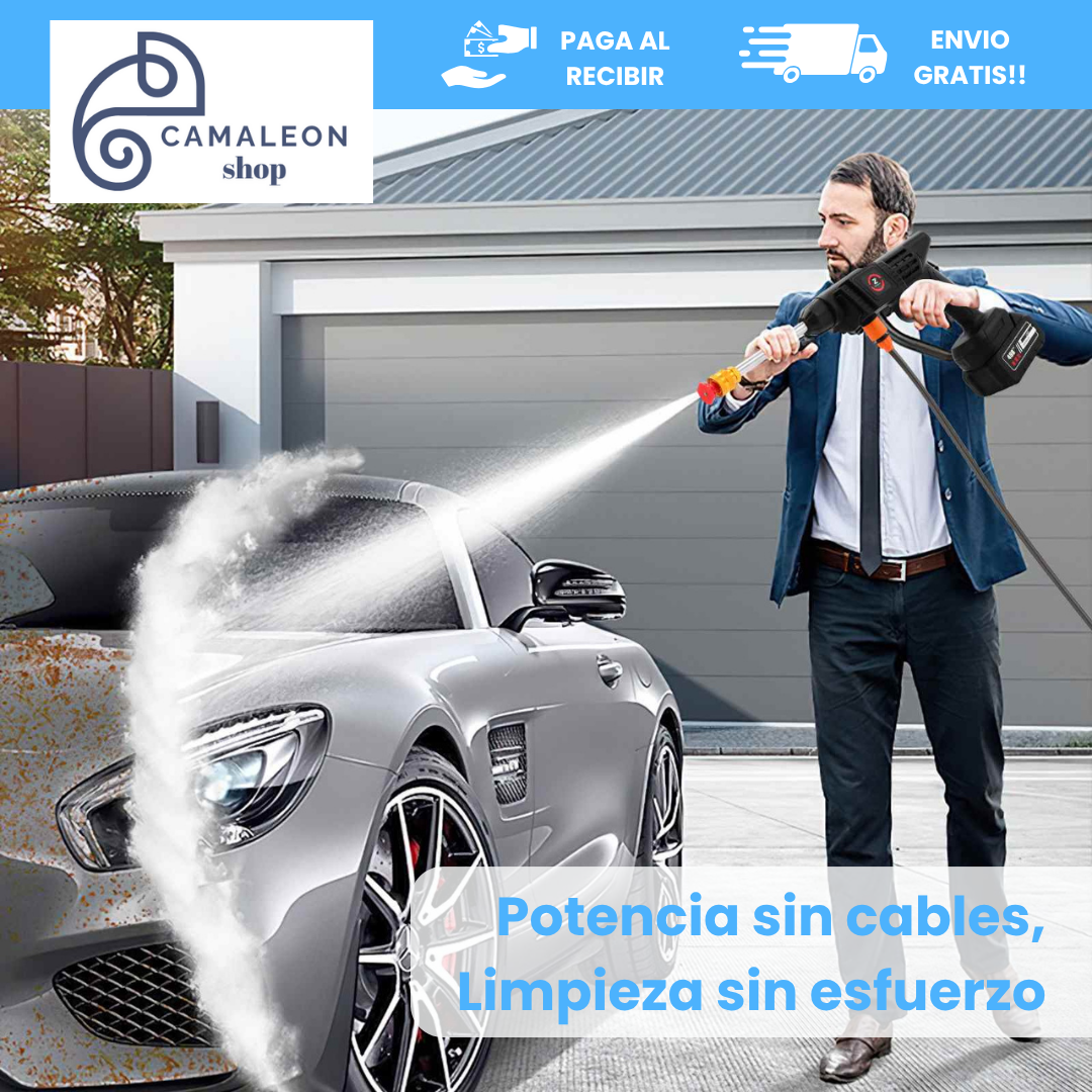 Hidrolavadora MultiClean 48 V – Alta presión sin cables | Elimina la suciedad en minutos