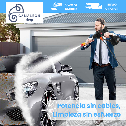 Hidrolavadora MultiClean 48 V – Alta presión sin cables | Elimina la suciedad en minutos