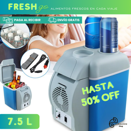 FreshGo Mini Cooler – Conserva Frío y Calor
