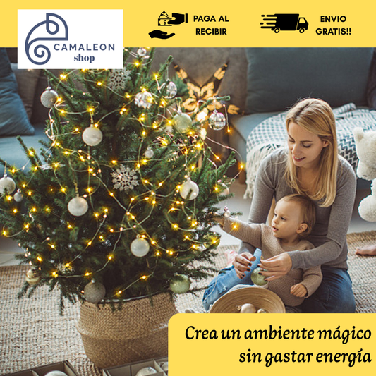 Guirnalda Solar LED – Crea Ambientes Mágicos sin Gasto de Energía