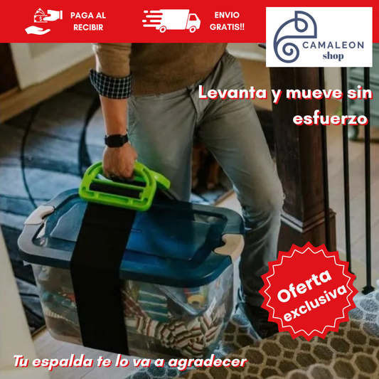 Correas PowerLift - Levanta y Mueve sin esfuerzo