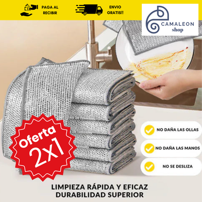 CleanPro Paños Multiuso (pack 5) - Limpieza Eficaz
