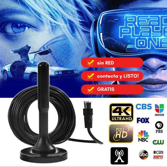 ANTENA TV LIBRE - Recibe señal gratis | Mira tus canales favoritos en segundos