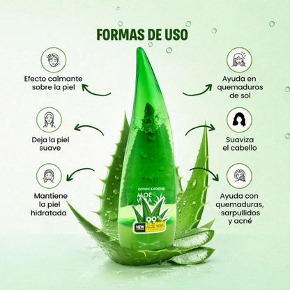 Gel Aloe SkinCare Multiacción – Hidratación y alivio inmediato (Pack x3)