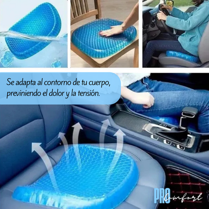 Cojín de Gel ProComfort – Soporte y Alivio Lumbar
