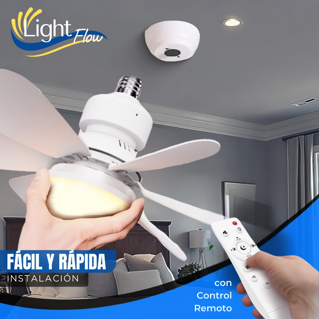 Light Flow – Ventilación y Luz sin Instalación