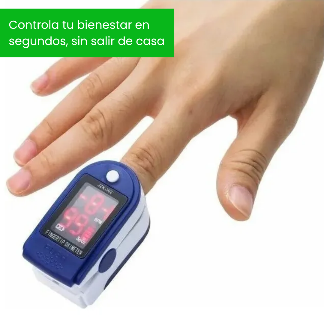Oxímetro VitalCheck - Vive tranquilo sabiendo que tu salud está bajo control