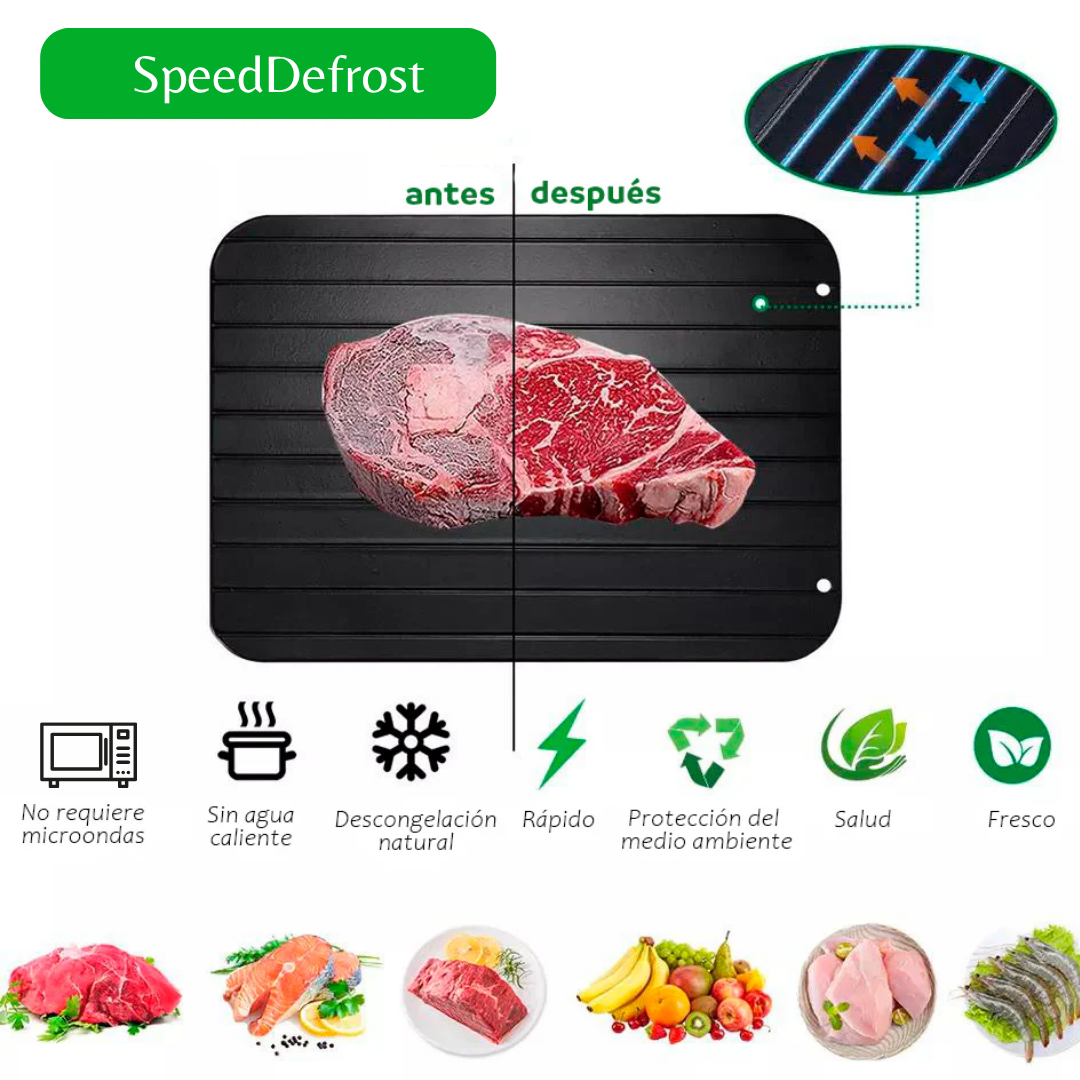 Bandeja SpeedDefrost – Ahorra tiempo y Cocina sin esperas
