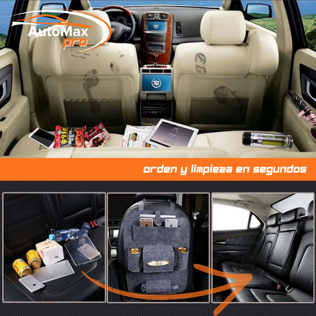 Organizador AutoMax Pro - Auto Impecable Cada Viaje