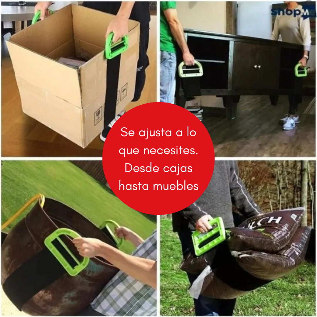 Correas PowerLift - Levanta y Mueve sin esfuerzo