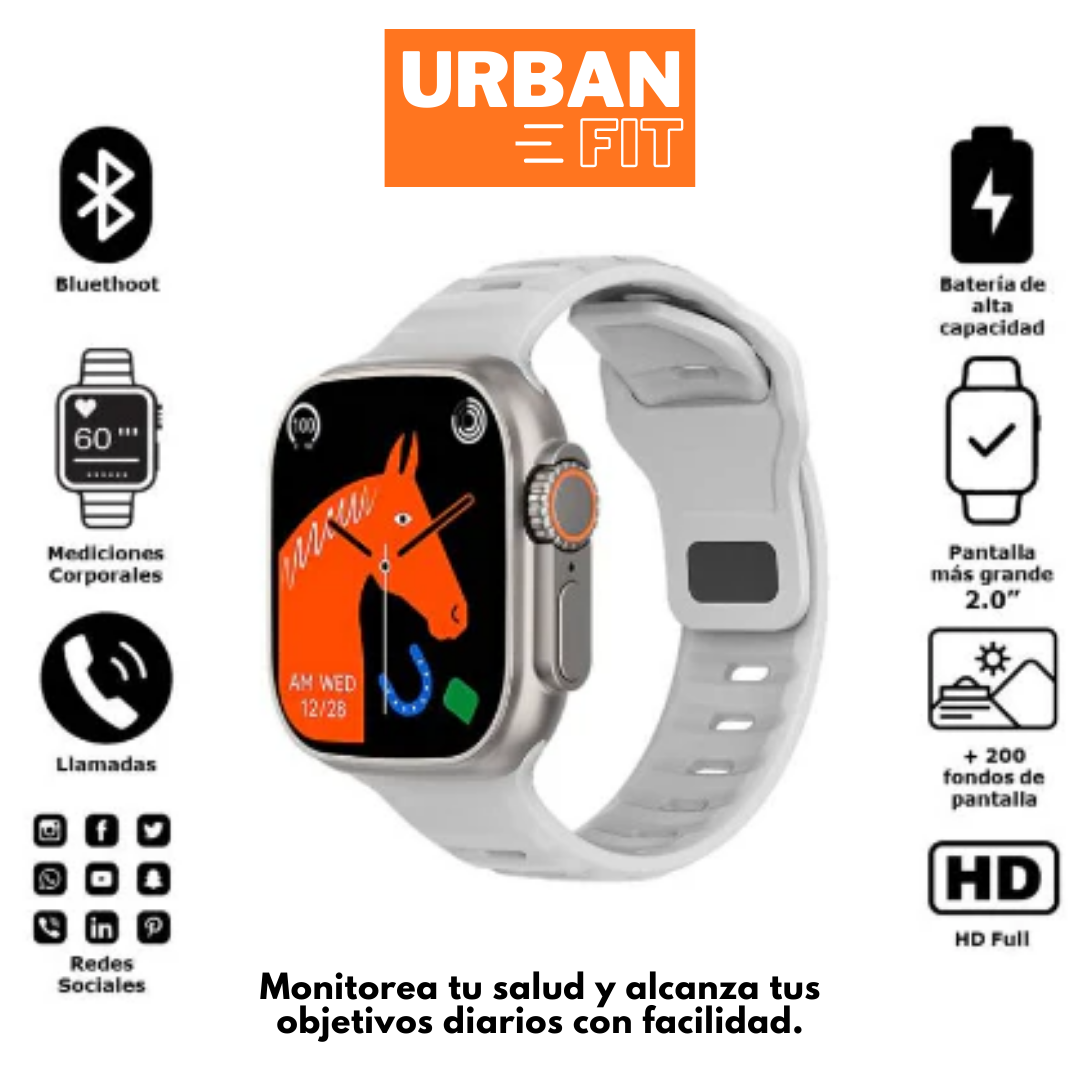 UrbanFit Smartwatch – estilo y control desde tu muñeca