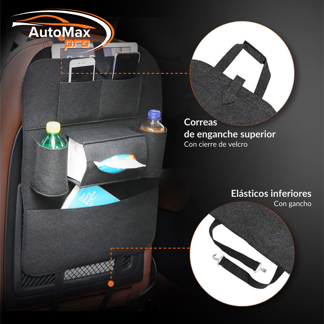 Organizador AutoMax Pro - Auto Impecable Cada Viaje