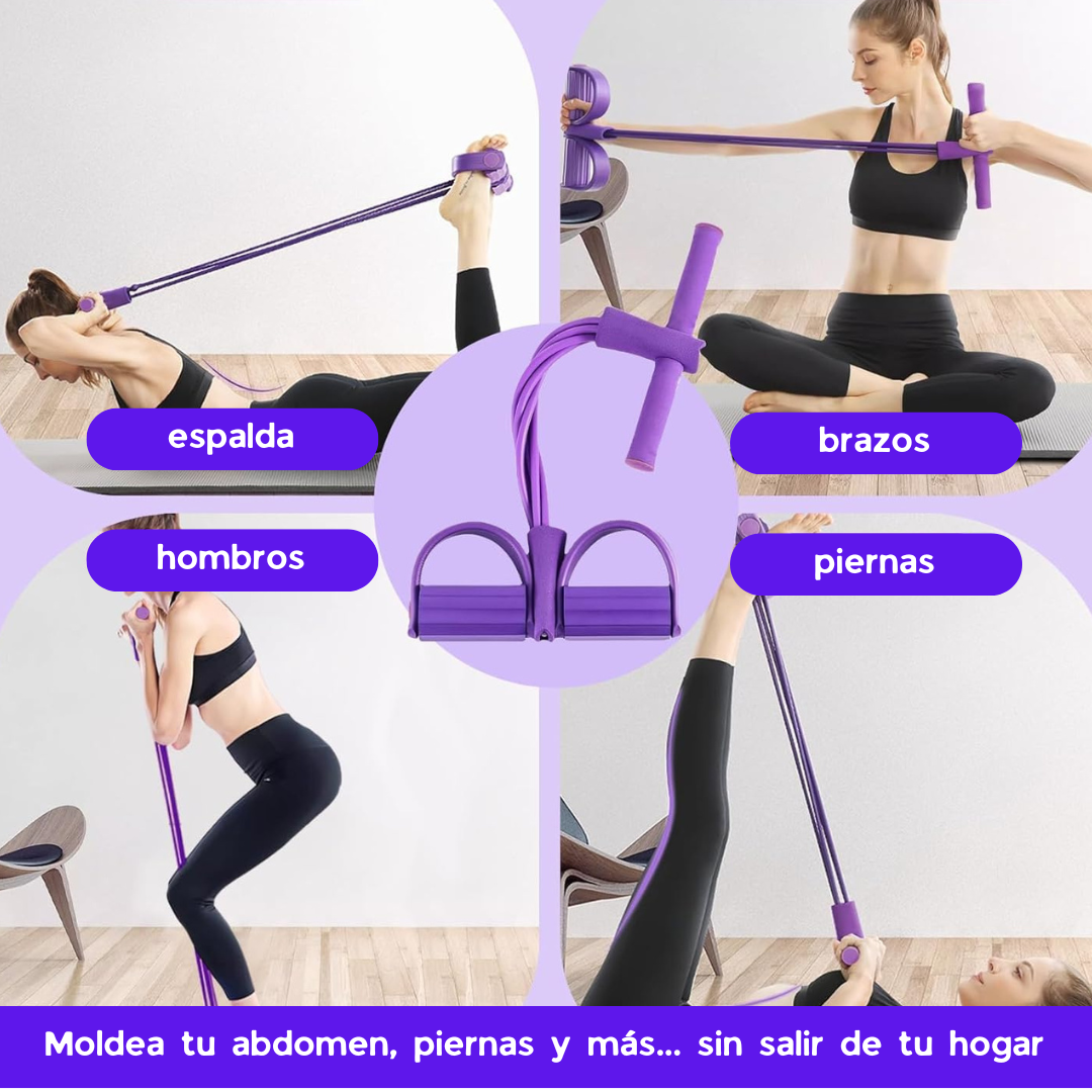 Banda de Resistencia con Pedal – Tonifica tu Cuerpo sin Necesidad de Gimnasio