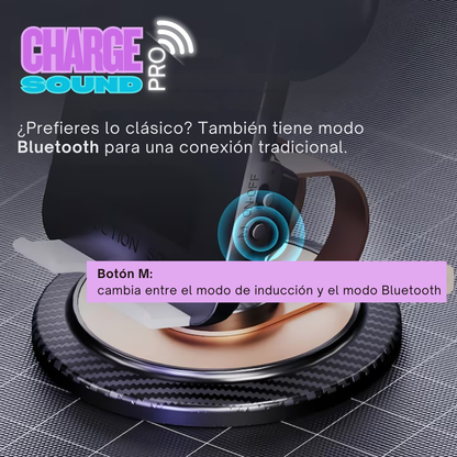 Soporte ChargeSound Pro – Mira, escucha y carga sin esfuerzo