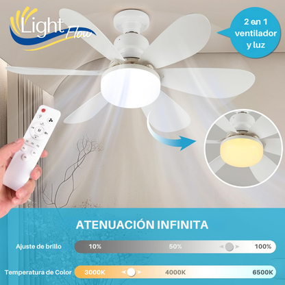 Light Flow – Ventilación y Luz sin Instalación