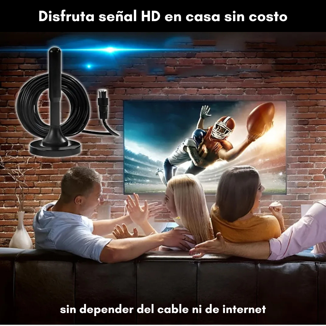 ANTENA TV LIBRE - Recibe señal gratis | Mira tus canales favoritos en segundos