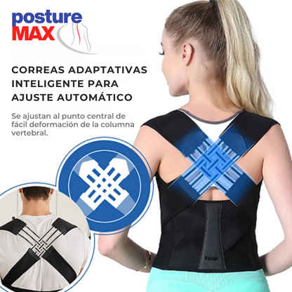 PostureMAX Corrector de Postura Unisex Premium