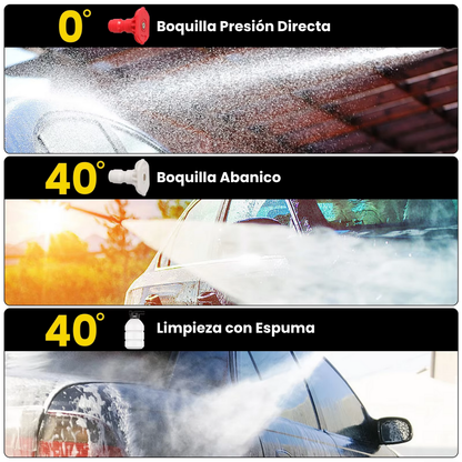 Hidrolavadora MultiClean 48 V – Alta presión sin cables | Elimina la suciedad en minutos