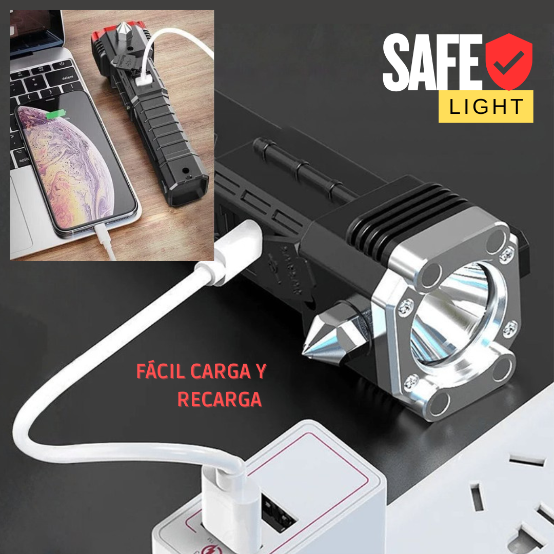 SafeLight 4 en 1 – Seguridad para Viajes y Emergencias