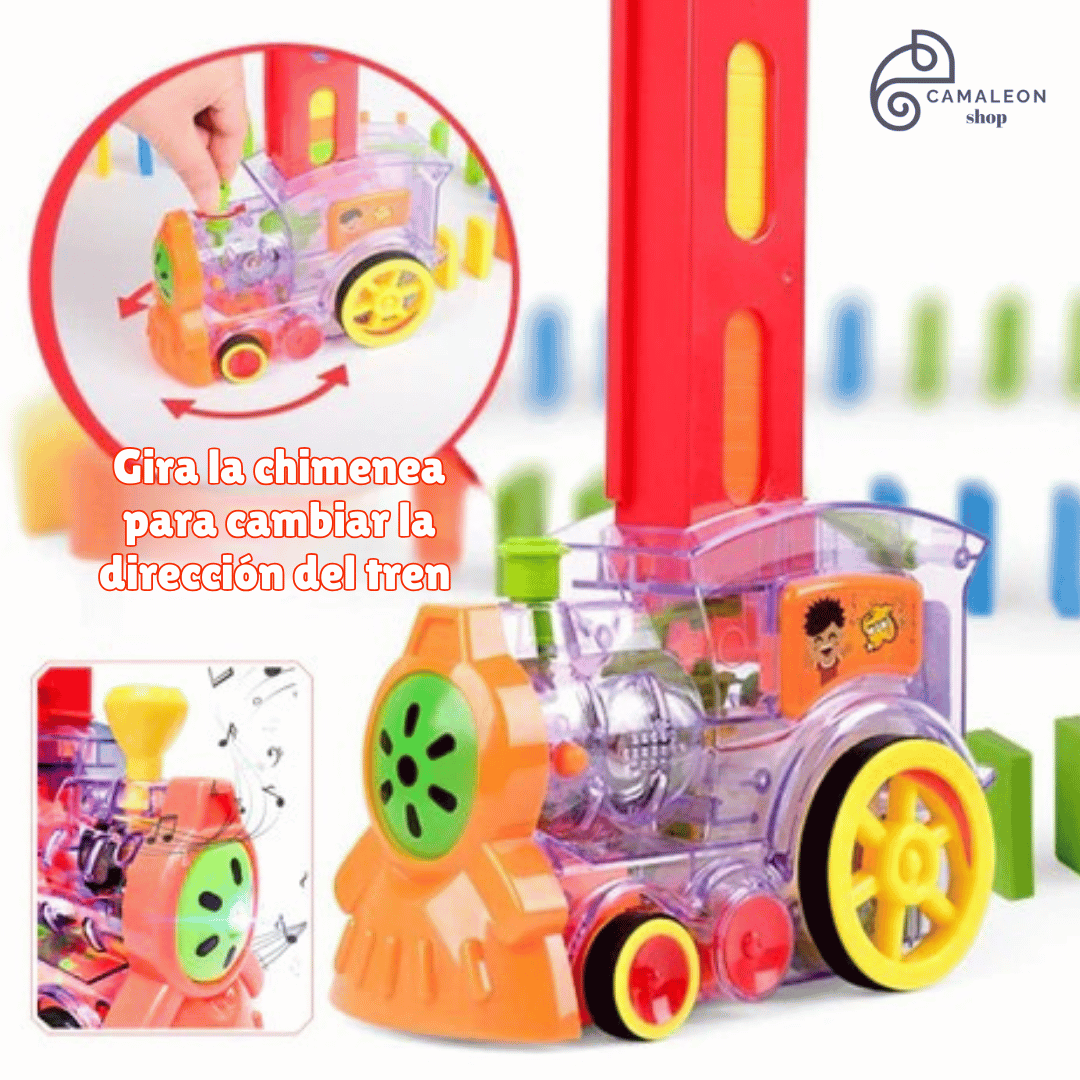 Tren Domino Road Maker – Momentos creativos en familia