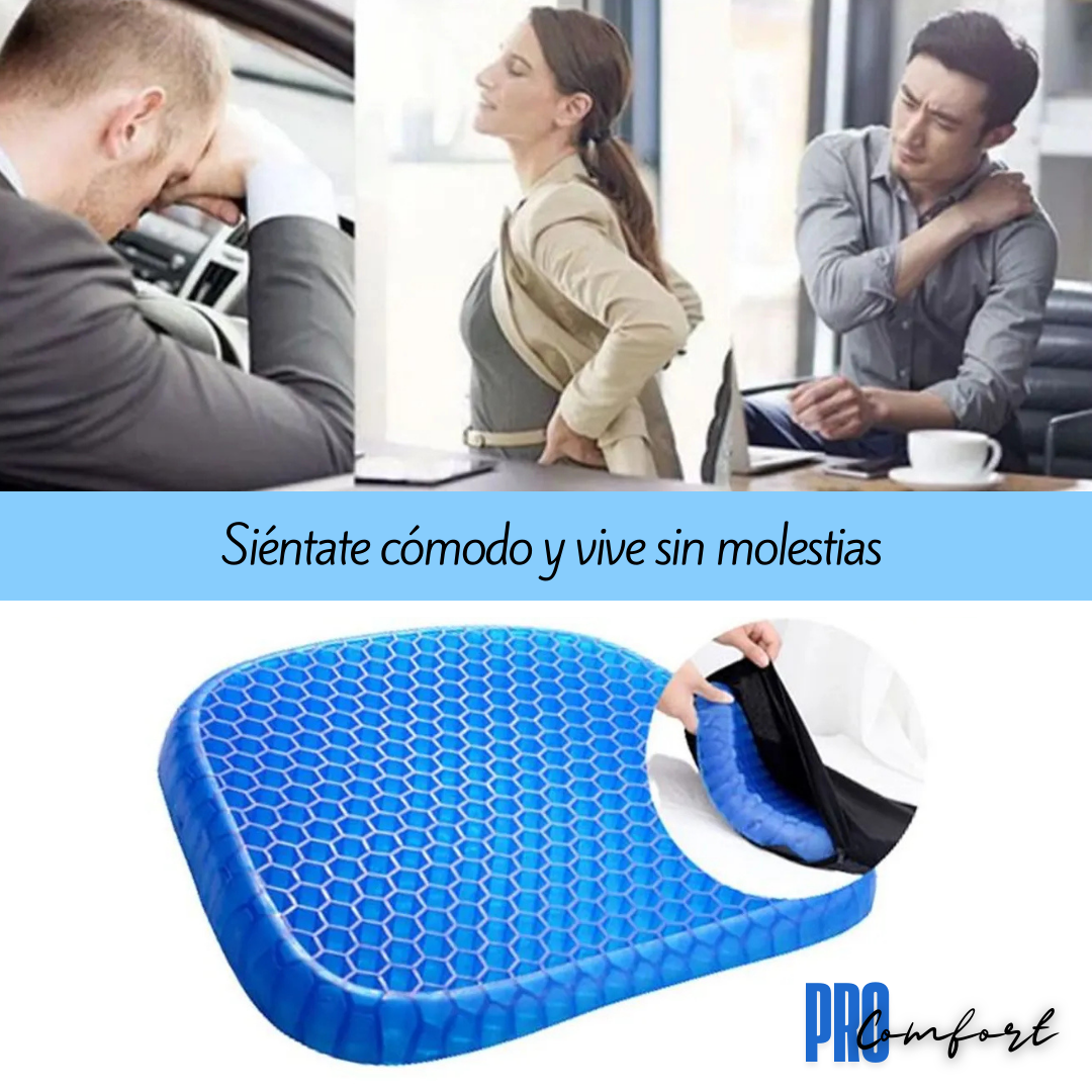 Cojín de Gel ProComfort – Soporte y Alivio Lumbar