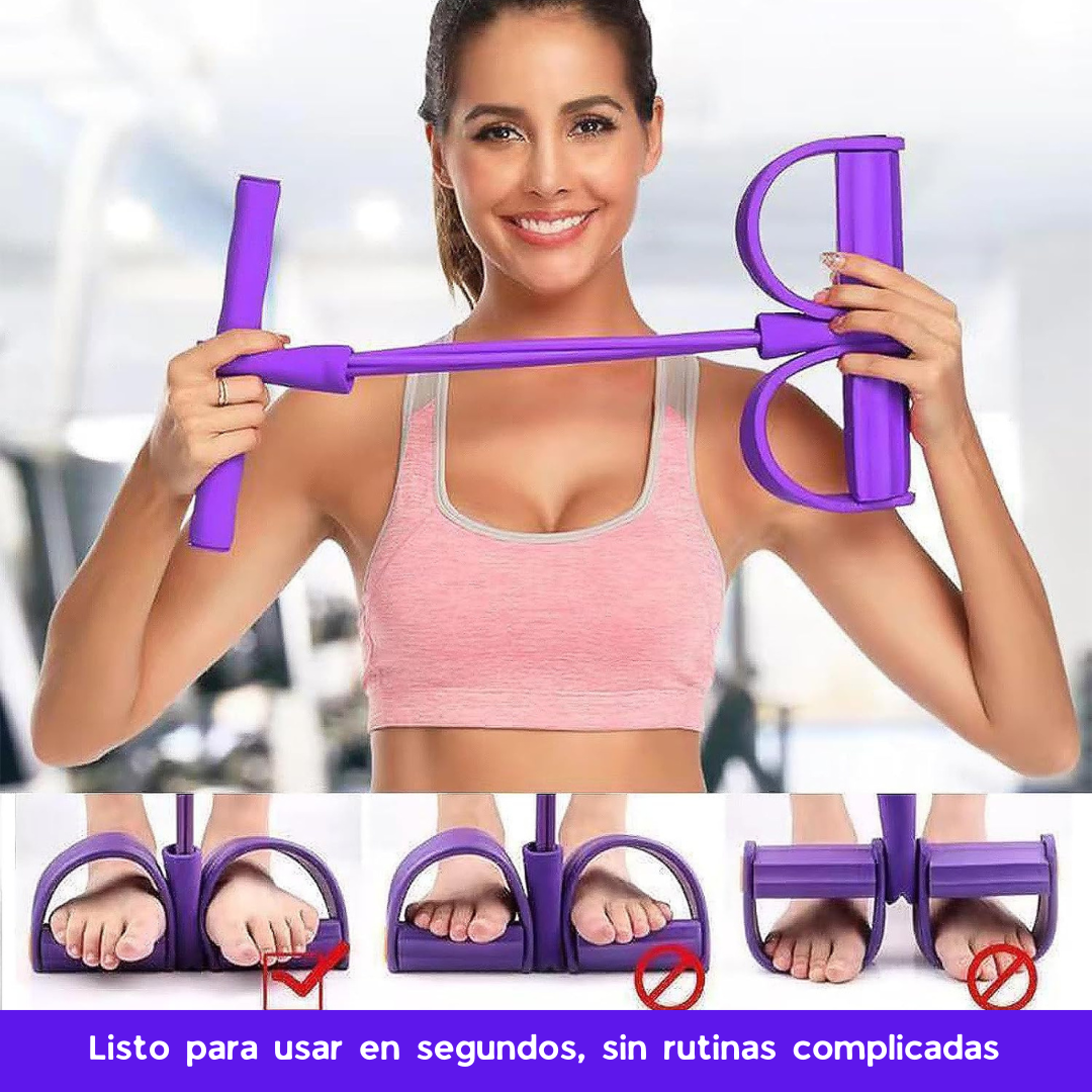 Banda de Resistencia con Pedal – Tonifica tu Cuerpo sin Necesidad de Gimnasio