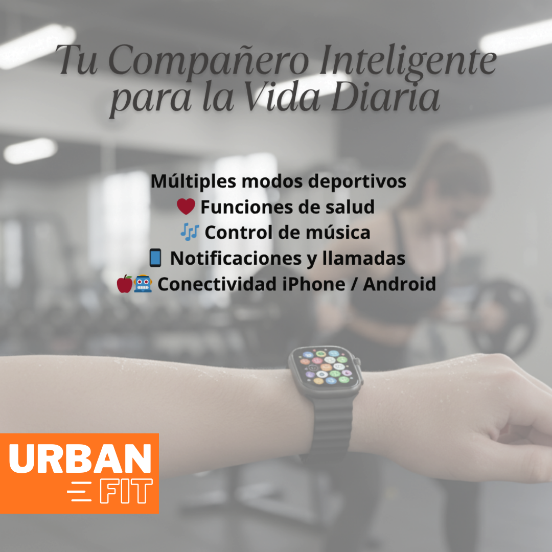 UrbanFit Smartwatch – estilo y control desde tu muñeca