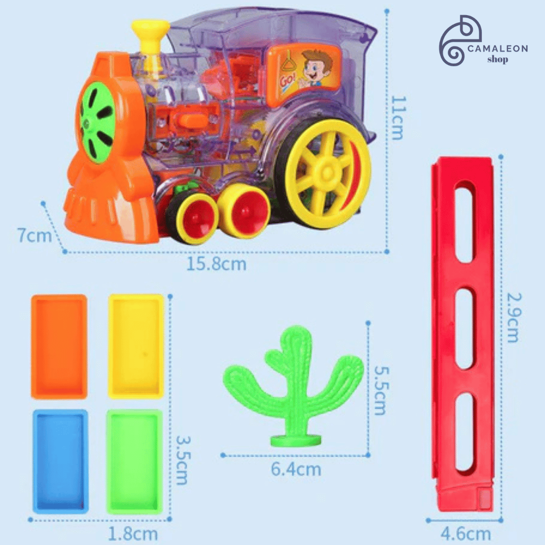 Tren Domino Road Maker – Momentos creativos en familia