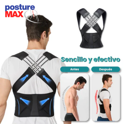 PostureMAX Corrector de Postura Unisex Premium