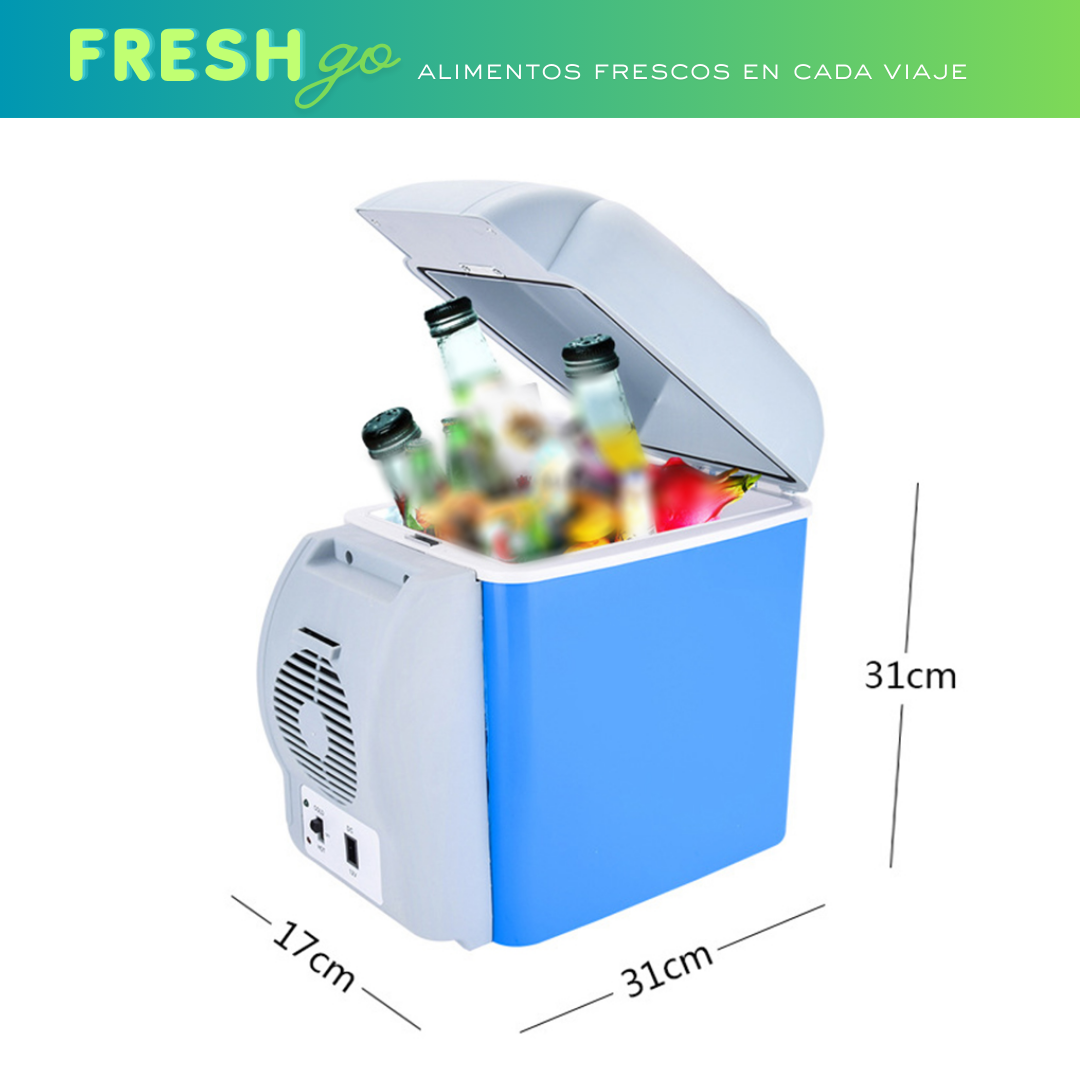 FreshGo Mini Cooler – Conserva Frío y Calor